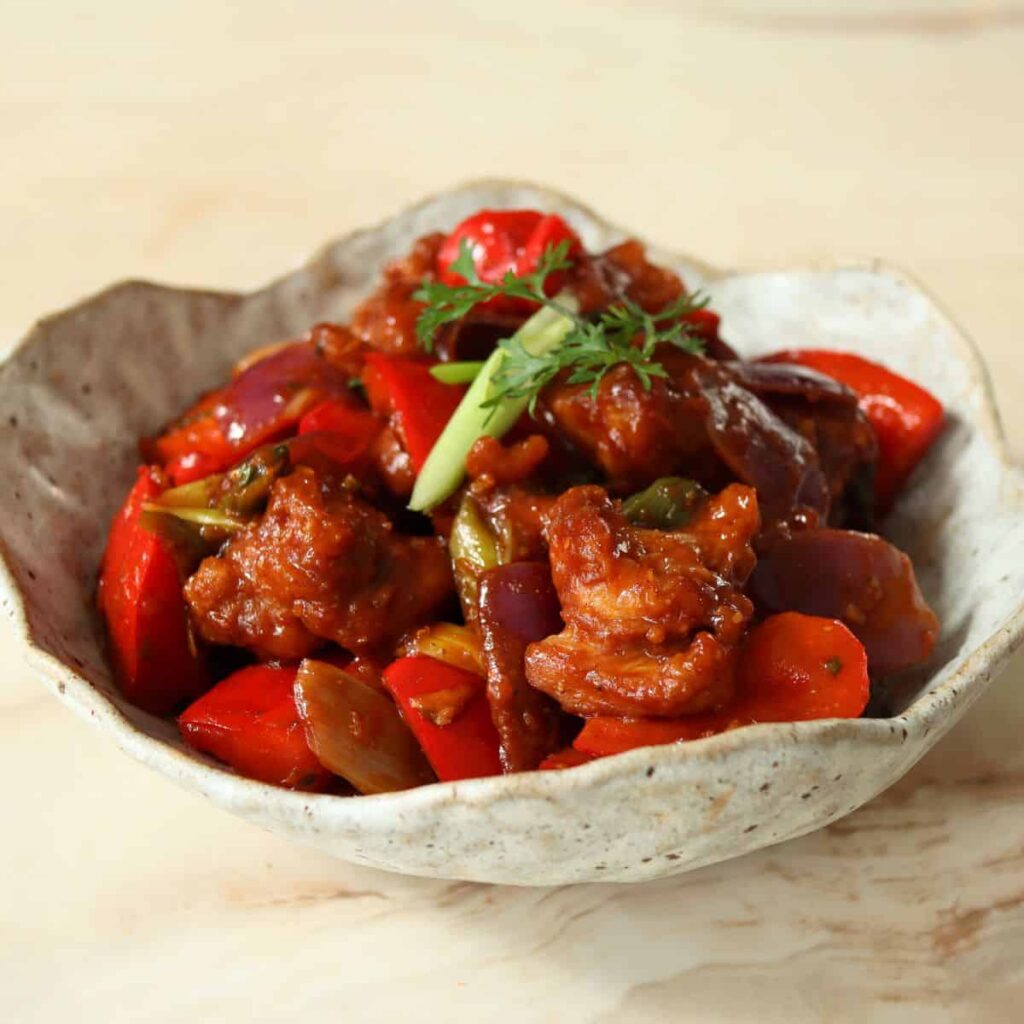 Nepali Chilli Chicken Recipe - noilucky.com