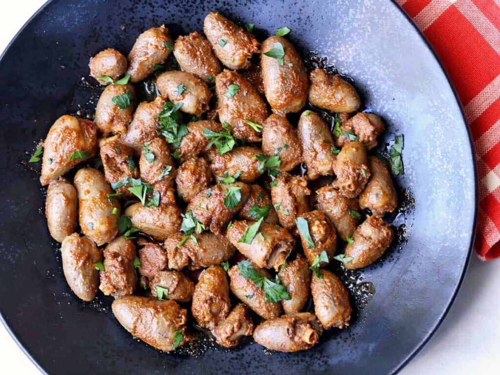 Chicken Hearts And Gizzards Recipe