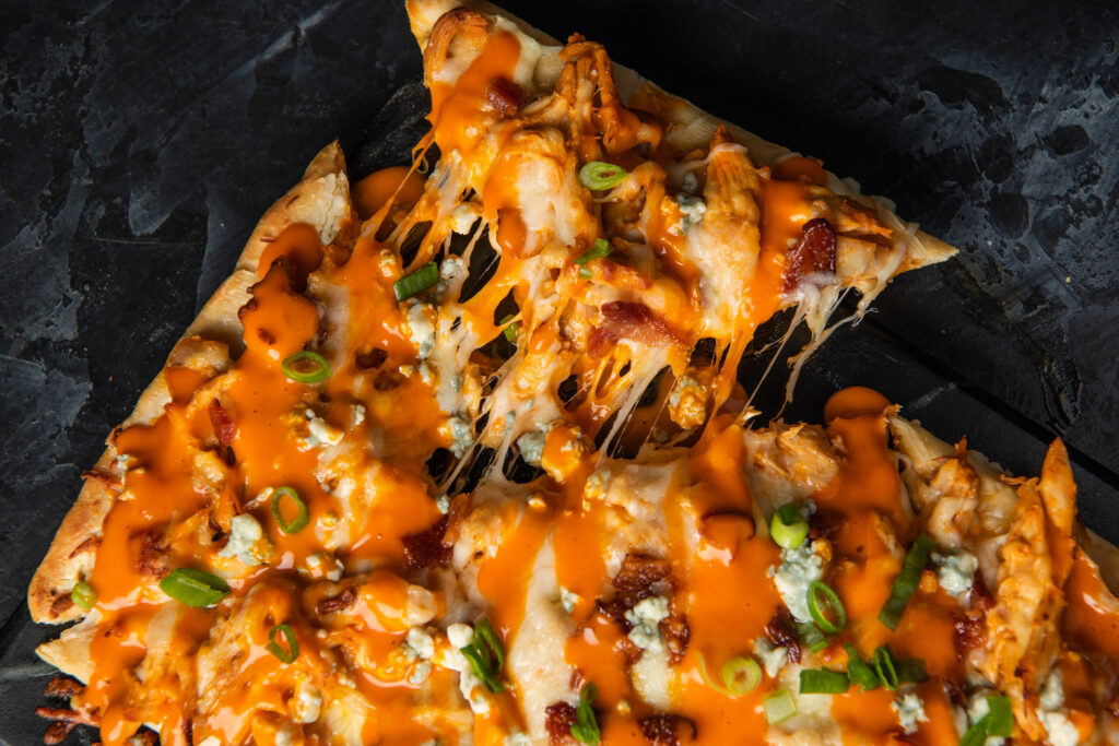 Buffalo Chicken Flatbread Recipe