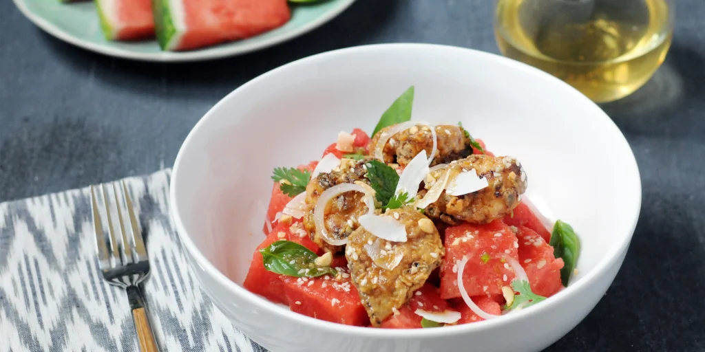 Watermelon Fried Chicken Recipe
