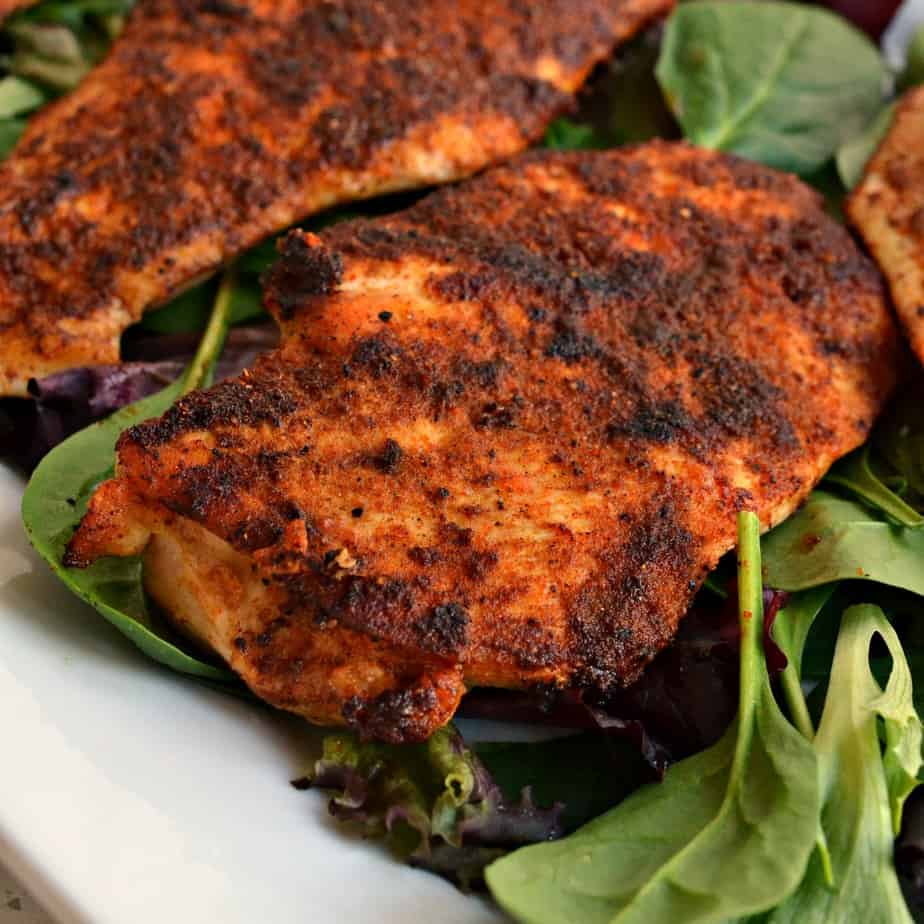 Sweet Greens Blackened Chicken Recipe