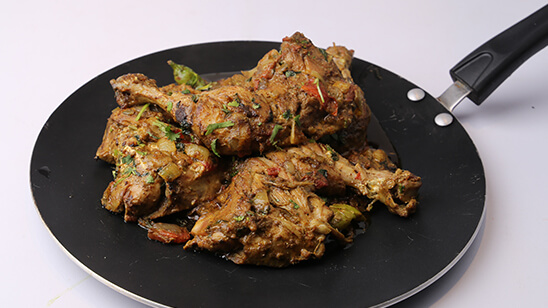 Tawa Chicken Recipe