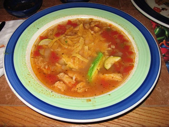 On the Border Chicken Tortilla Soup Recipe