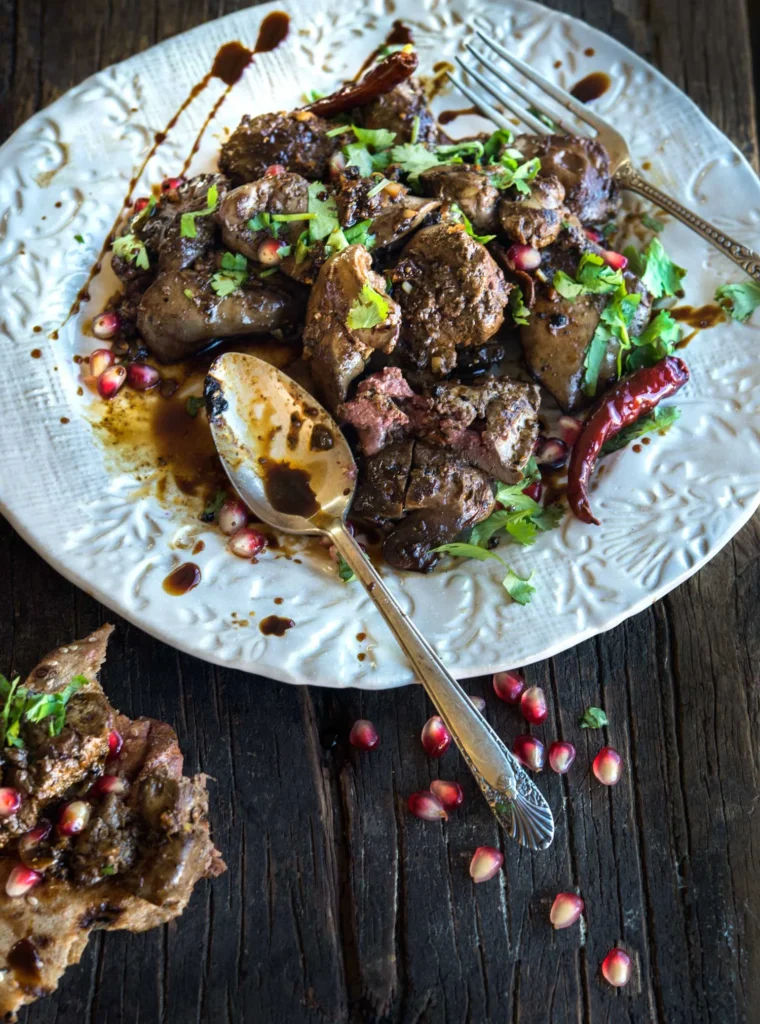 Lebanese Chicken Liver Recipe