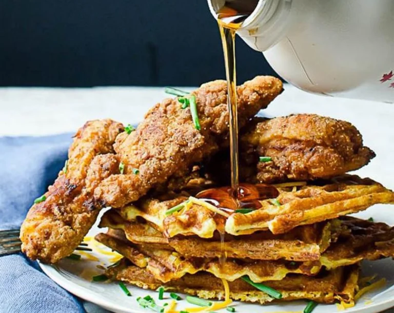 Chicken and Waffles Recipe Air Fryer