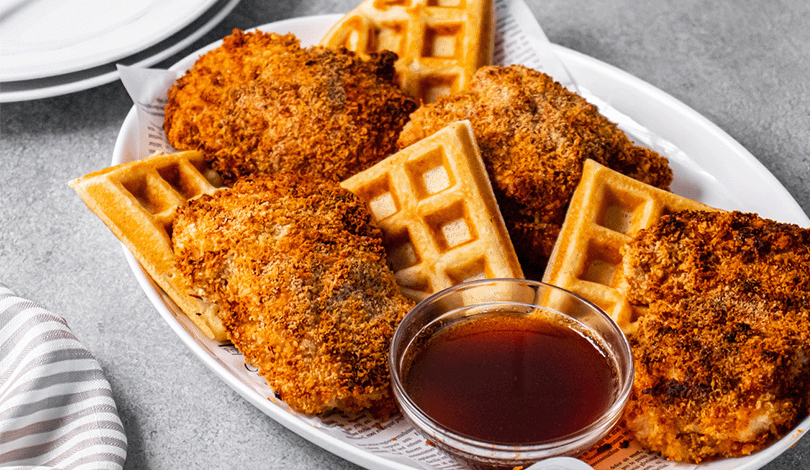 Chicken and Waffles Recipe Air Fryer