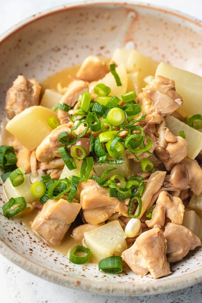 Chicken With Radish Chinese Recipe