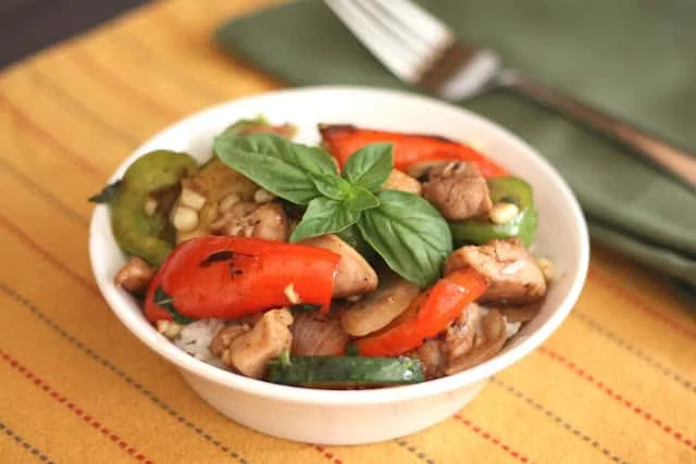 Lidia Balsamic Chicken Stir Fry Recipe