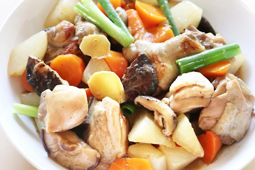 Chicken With Radish Chinese Recipe