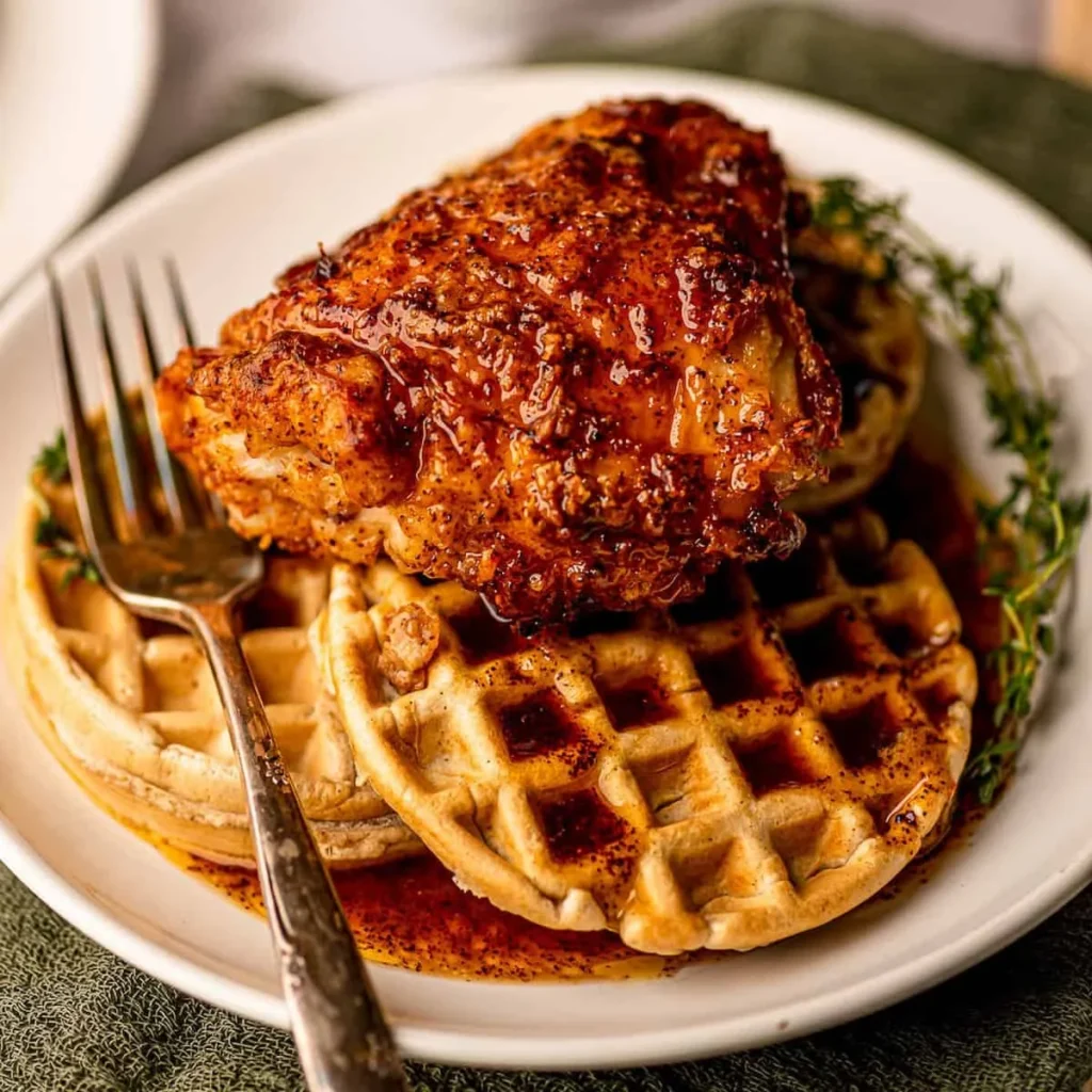 Chicken and Waffles Recipe Air Fryer