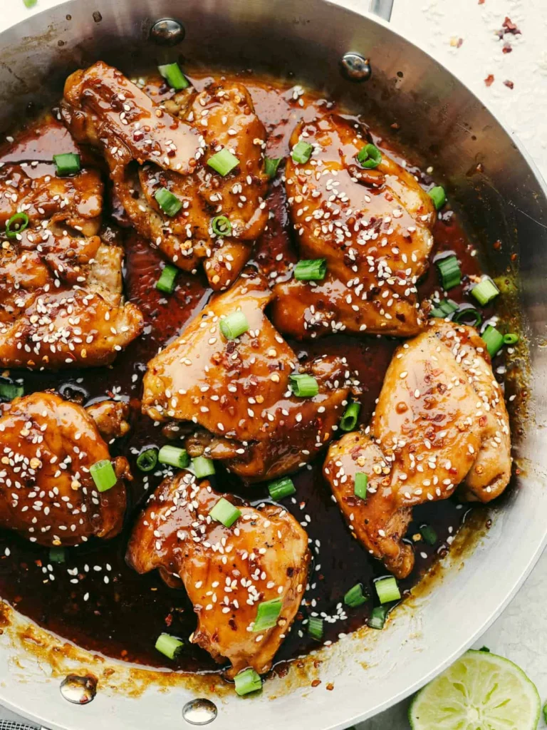 Peach and Molasses Chicken Recipe