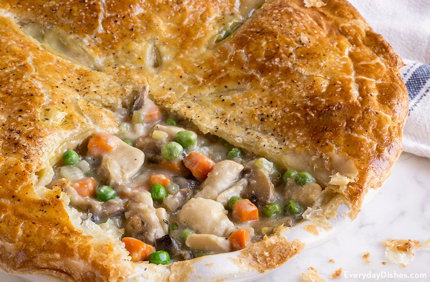 Chicken Pot Pie Stromboli Recipe