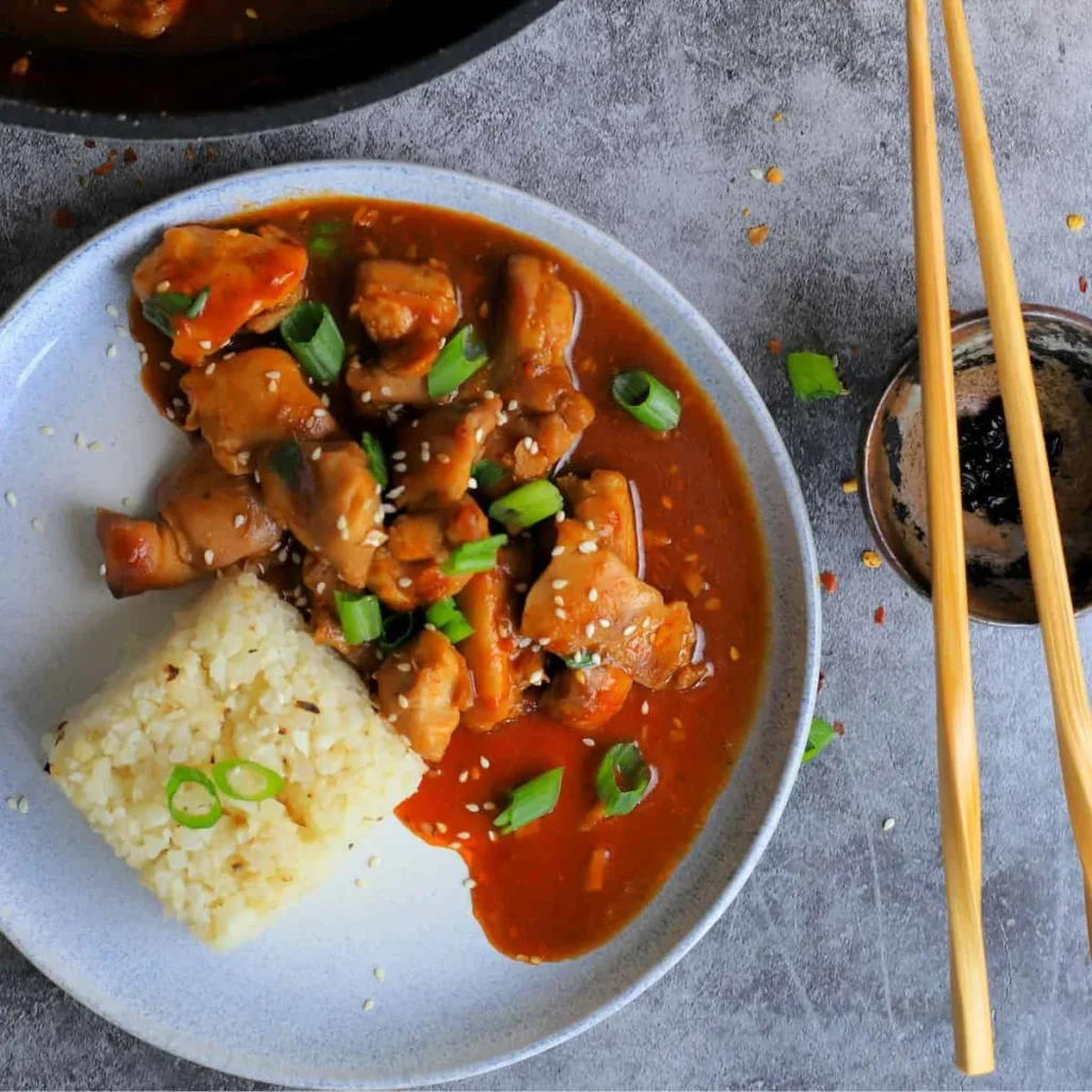 Keto Bourbon Chicken Recipe