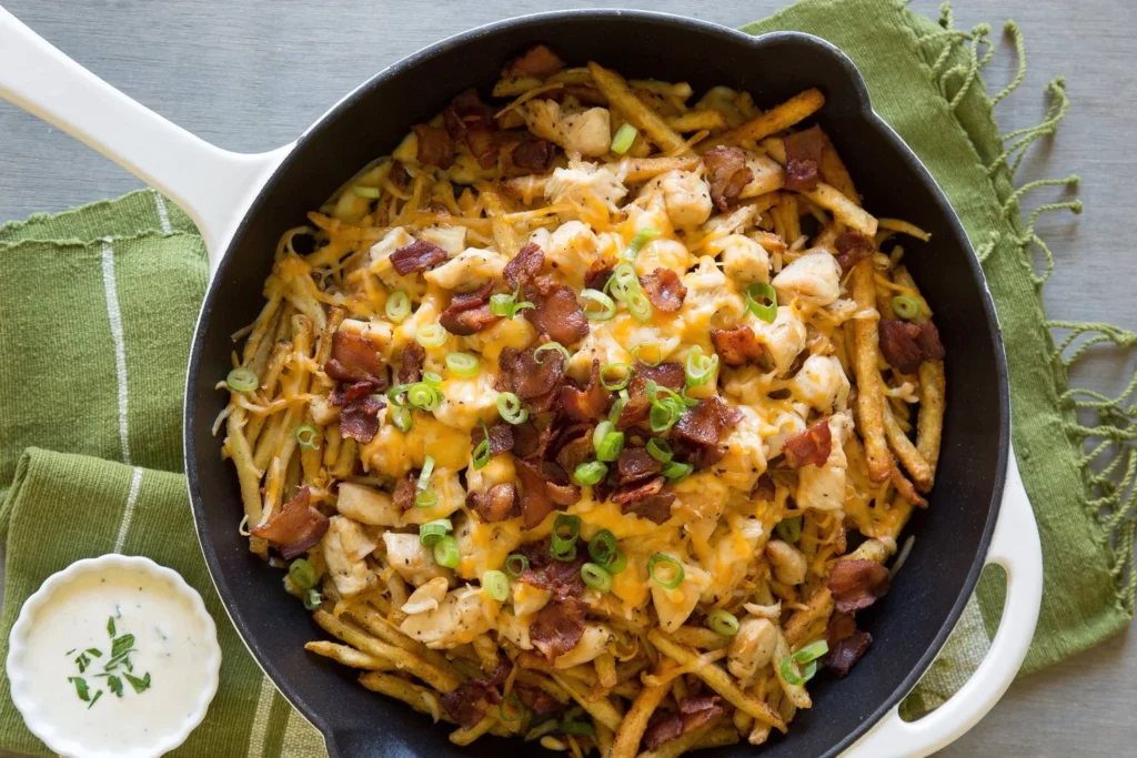 Chicken Bacon Ranch Fries Recipe