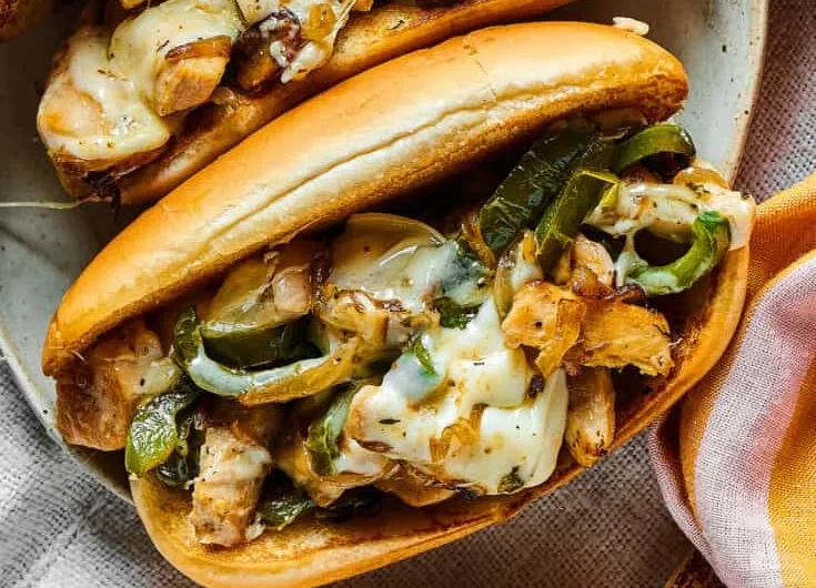 Chicken Cheese Steak Recipe