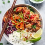 Grilled chicken poke bowl small
