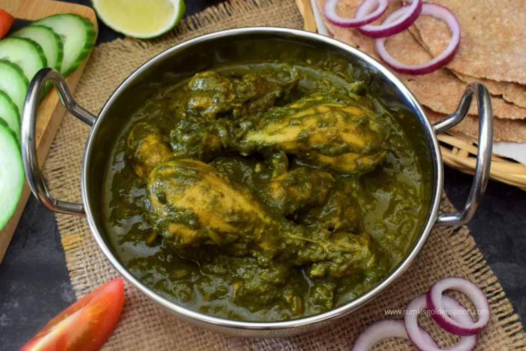 Spinach Chicken Curry Recipe