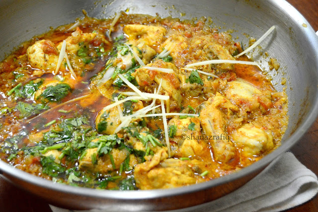 Karahi Chicken Pakistani Recipe