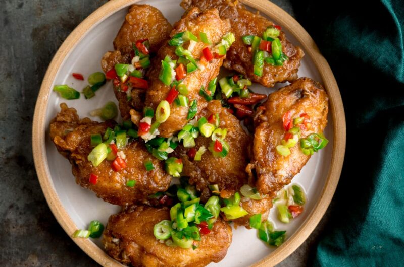 Salt and Pepper Chicken Wings Recipe