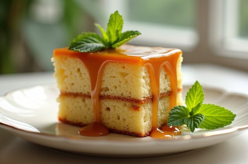 delicious caramel cake recipe