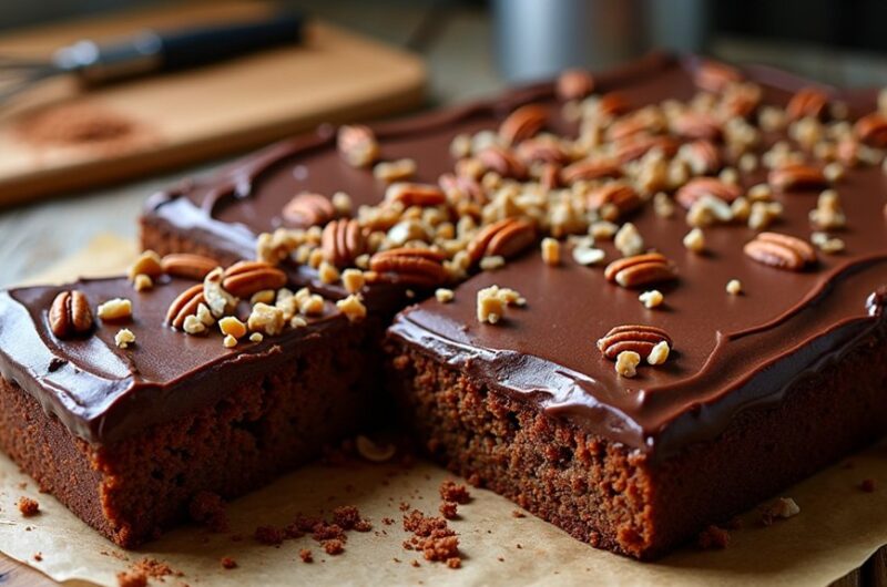 delicious chocolate sheet cake