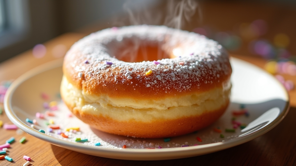 delicious homemade cake donuts
