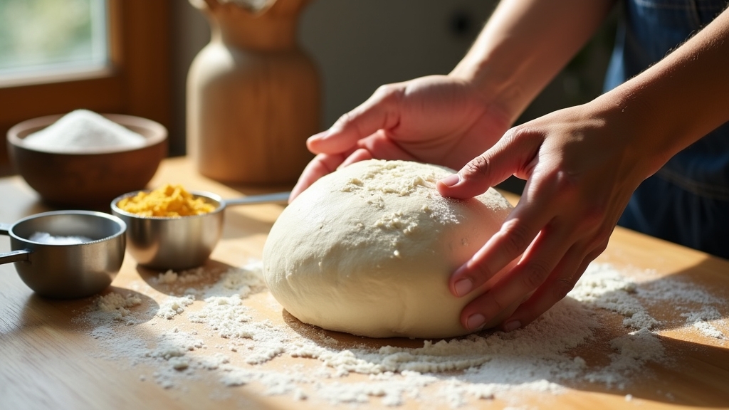 dough fermentation and rising
