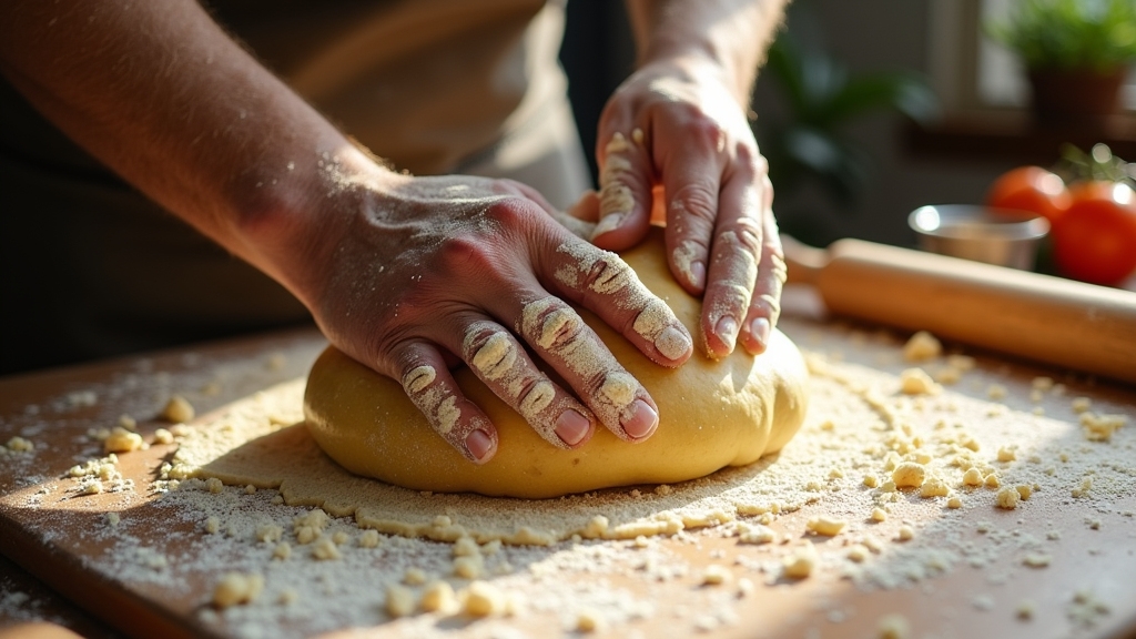 knead until dough transforms