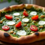 pesto pizza preparation instructions