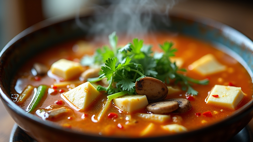 spicy tangy soup recipe