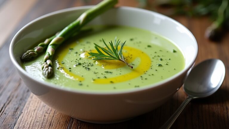 asparagus soup cooking instructions