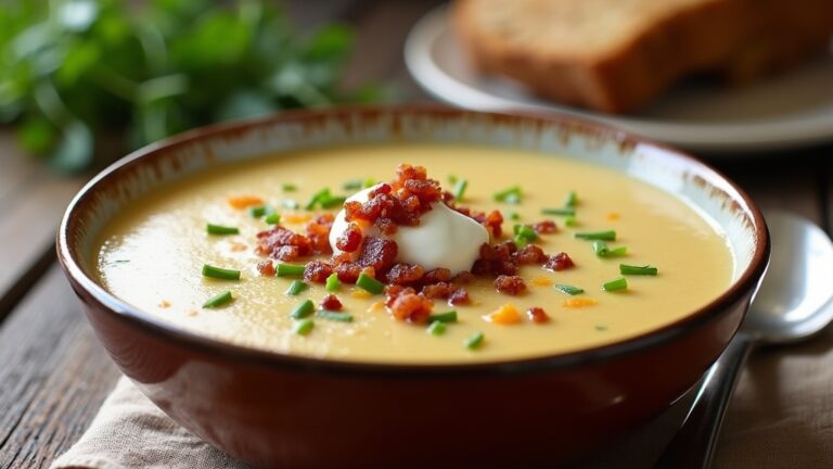 creamy loaded potato soup