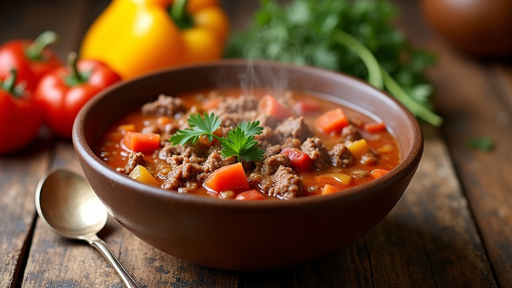 easy hamburger soup recipe
