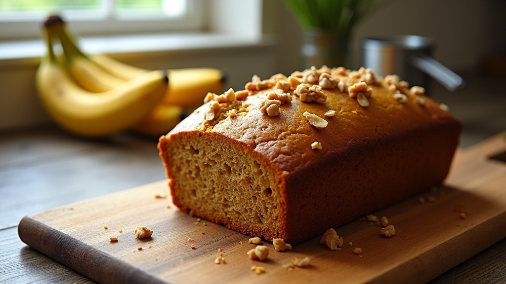 moist and easy banana bread