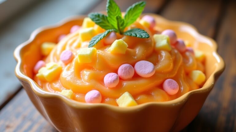 orange fluff jello salad