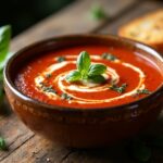 roasted tomato soup preparation