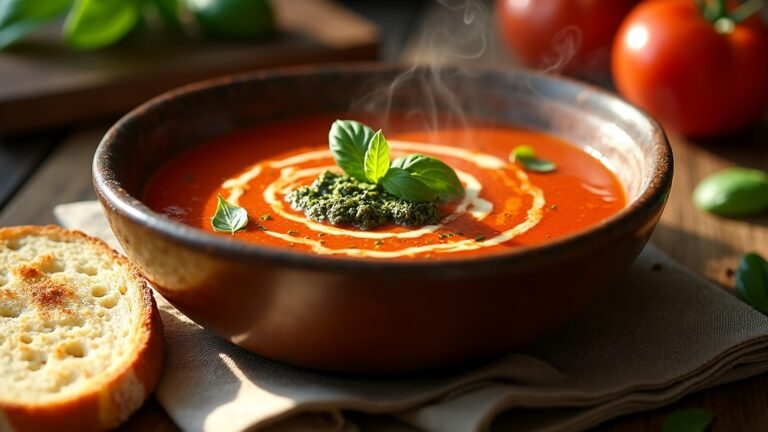 tomato soup preparation instructions