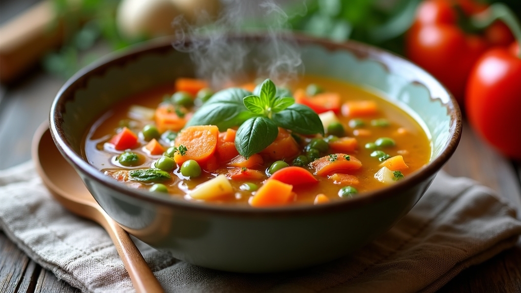 vegetable soup cooking instructions