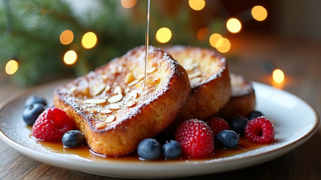 almond crusted french toast delight