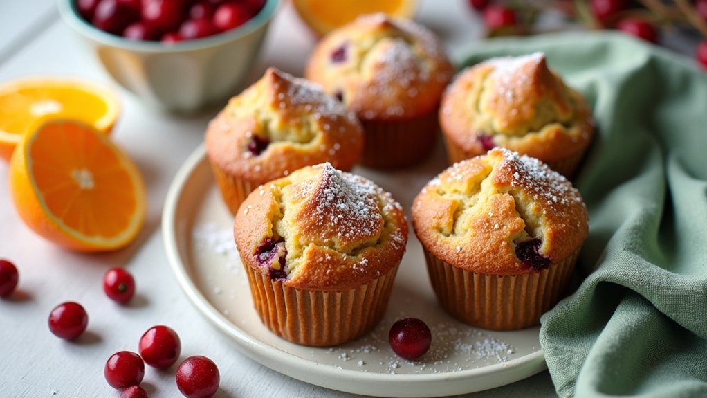 cranberry orange muffins recipe