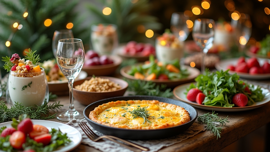 festive and light brunch recipes